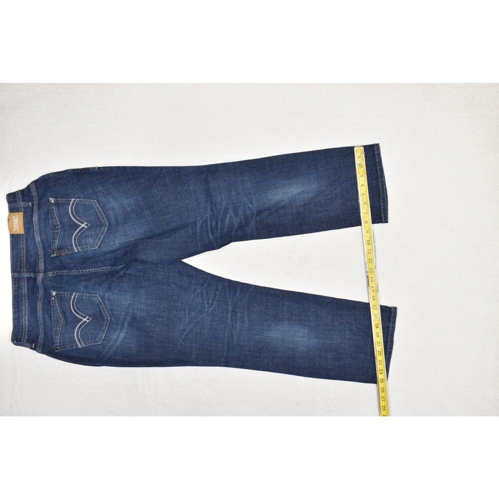 Levi's Women's Blue 505 Straight Leg Jeans Plus Size 16W Defined Waist - Picture 6 of 8